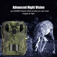 Caméra de chasse miniature 4K à prix d'usine avec capteur CMOS, étanche et sans fil