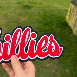 Parche Bordado con Letras Grandes Estilo <span class=keywords><strong>Philadelphia</strong></span> Phillies, para Coser o Planchar en Chaquetas, Sudaderas, Mochilas, Ropa, Regalo para Fanáticos, Decoración - Product Image 3