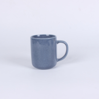 Service de table en porcelaine 12 pièces avec assiettes et bols en céramique à glaçure réactive