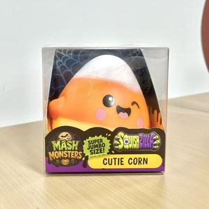 Jouet anti-stress à presser géant en forme de citrouille, fantôme, bébé, bonbon, elfe, cadeau de fêtes, en matériau TPR, pour 15 ans et plus - Product Image 4