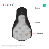 Accessoire de cyclisme, dernier design, trous respirants, séchage rapide, écologique, spandex/nylon, coussin doux, mousse éponge 3D haute densité
