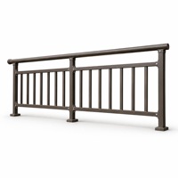 Vente en gros de rampes de sécurité en alliage d'aluminium pour extérieur, balcon, terrasse, salle de bain, villa et escalier |   Design moderne haute résistance