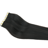 Extensions de cheveux humains doux, idéales pour les exercices de coiffure et les salons de beauté