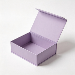 Boîte cadeau en papier noir magnétique personnalisée de luxe, recyclable, pliable, rigide, avec couvercle magnétique - Product Image 5