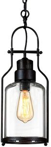 Lampada <span class=keywords><strong>a</strong></span> <span class=keywords><strong>sospensione</strong></span> Designer lampada <span class=keywords><strong>a</strong></span> <span class=keywords><strong>sospensione</strong></span> rustica vetro industriale <span class=keywords><strong>Vintage</strong></span> con cilindro in vetro 1 luce illuminazione <span class=keywords><strong>a</strong></span> <span class=keywords><strong>sospensione</strong></span> antica retrò - Product Image 5
