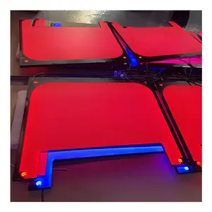 Factory prices Crystal Acrylic Frame Backlit Led Light Box Sign acrylic material illuminated for advertising display