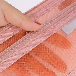 กระเป๋าดินสอไนลอนใสเป็นมิตรต่อสิ่งแวดล้อ<span class=keywords><strong>ม</strong></span>, กระเป๋าใส่ปากกากระเป๋าคู่สำหรับนักเรียนเฉพาะการสอบเครื่องเขียน - Product Image 6