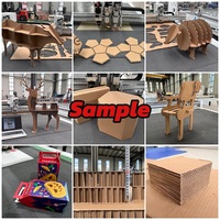 Machine de découpe de carton SLCNC pour carton ondulé, carton gris, carton kraft, carton alvéolé, boîte pliante avec certification CE