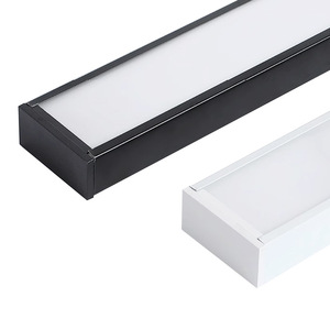 Lámpara de Techo LED Cuadrada para Supermercado, Gimnasio, Oficina, Bar, con Luz de Barra y Tira de Luz - Product Image 5