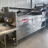 Kls Spiraalschilmachine Doorlopende Schroef Aardappel Huidborstel Type Dunschiller Automatische Schilmachine
