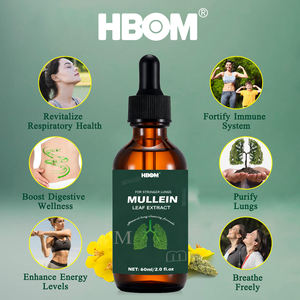 Complément liquide à base d'extrait de feuille de molène, 100 % naturel et biologique, pour le nettoyage des poumons et une respiration saine, marque privée OEM. - Product Image 5