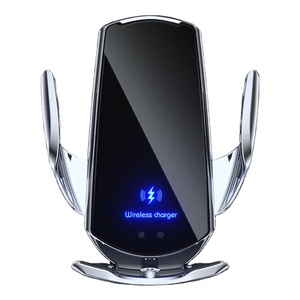 Support de téléphone de voiture intelligent avec capteur, chargeur sans fil 15W à charge rapide, fixation automatique pour grille d'aération - Product Image 2