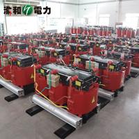 Transformateur sec triphasé à enroulement en cuivre à économie d'énergie, petit modèle, 100 kVA, 200 kVA, 30 kVA, 50 kVA, bobine toroïdale en résine coulée