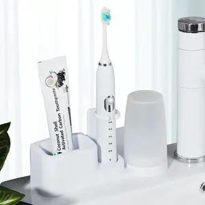 Waterproof Wall Mounted Toothbrush Stand Simple Toothbrush Holder Toothpaste Holder Electric Toothbrush Holder