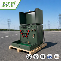 JZP Déploiement Rapide Utilitaire Grade 100-150kVA Monophasé Pad Monté Transformateur Prix Usine pour Alimentation en Zone