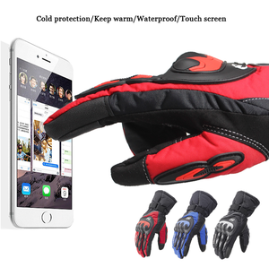 Gants de <span class=keywords><strong>moto</strong></span> chauds, imperméables, compatibles écran tactile, pour la conduite hivernale, les motards et les courses de <span class=keywords><strong>moto</strong></span> - Product Image 4