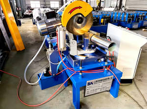 Machine de fabrication de tubes ronds en <span class=keywords><strong>acier</strong></span> inoxydable de haute précision à prix d'usine / Ligne de production de tubes avec PLC et moteur de 5,5 kW - Product Image 4