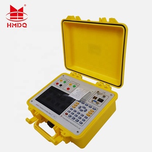 Hmdq True 3-Phase tttr Meter 3-Phase แบบพกพาดิจิตอลเครื่องทดสอบอัตราส่วนการหมุนสำหรับอุปกรณ์หม้อแปลง PT <span class=keywords><strong>CT</strong></span> - Product Image 1