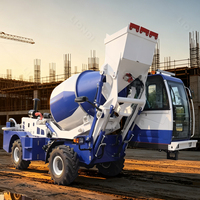 Bétonnière autochargeante de 1,8 m³ pour la construction rurale