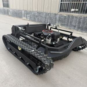 <span class=keywords><strong>Tondeuse</strong></span> à gazon télécommandée à essence, largeur de coupe 1200 mm, autonomie prolongée, forte capacité de montée en pente pour maison, ferme, verger, barrages - Product Image 4