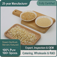 Hojuelas de Cebolla Blanca Deshidratada 3x3mm 10x10mm, Empaque a Granel, Certificación BRC HACCP, Cebolla Blanca Picada AD para Ingredientes Alimentarios