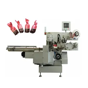 Chinese Wholesale Single Twist Packing Chocolate Flow Wrap Machine for Sale Machinery Packaging Machine