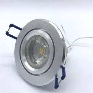Лидер продаж, алюминиевый регулируемый светодиодный Светильник направленного света на 60 градусов, 5 Вт, 7 Вт, 9 Вт, GU10, потолочный светильник