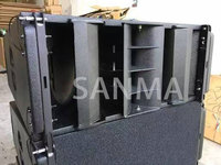 Système audio professionnel passif Vera36 Dual 10 pouces 3 voies, enceinte Line Array passive, haut-parleur intérieur/extérieur