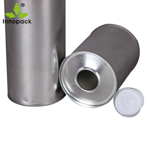 Seau de qualité alimentaire en acier de revêtement de plaque d'étain ronde de 100ml 200ml pour l'utilisation alimentaire de peinture à l'eau - Product Image 2