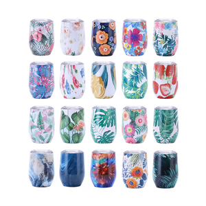 Biểu Tượng Tùy Chỉnh Đôi Tường Chân Không Vasos Termicos 12 Oz Tumblers Bán Buôn Số Lượng Lớn 12 Oz Thép Không Gỉ Hình Rượu Vang Cốc Với Nắp - Product Image 5