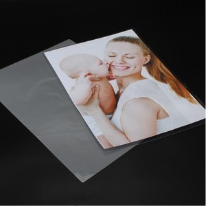 5 Inch <b>Laminating</b> Film 100 <b>Sheets</b> PVC Protective Photo Frame Use - Product Image 3