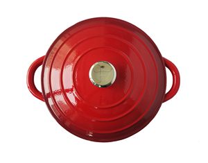 Meilleur Choix : Ensemble de casseroles en <span class=keywords><strong>fonte</strong></span> <span class=keywords><strong>émaillée</strong></span> multifonctionnelles antiadhésives pour la cuisine, compatibles lave-vaisselle et micro-ondes - Product Image 3