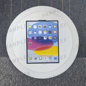 轻型便携式发光二极管环iPad漫游器手持自拍照相亭带面板镜 - Product Image 5