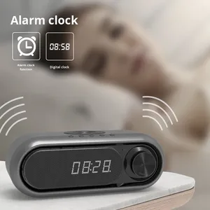 TBFIT 2025 Radio <strong>Alarm</strong> <strong>Clock</strong> for Bedroom Playback Mini SpeakerCharging <strong>Mains</strong> Powered Led Display <strong>Alarm</strong> <strong>Clock</strong> - Product Image 3