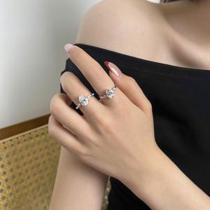 Dylam Sparkle New Design Fine Jewelry S925 <b>Silver</b> <b>Eternity</b> Band Pear Shape D VVS1 Moissanite Wedding Engagement Promise <b>Rings</b> - Product Image 2