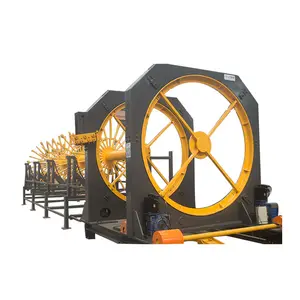 Multifunctional Reinforced Rebar Cage Winding Machine for Concrete Pipe Welding Automatically