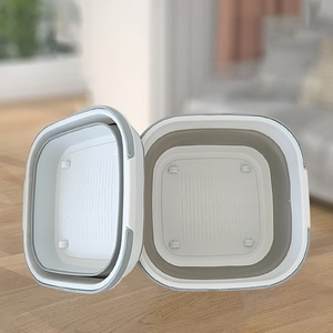 Baignoire pliable pour les pieds en <span class=keywords><strong>plastique</strong></span> avec poignée, idéale pour le massage et l'hygiène domestique – Offre spéciale - Product Image 4