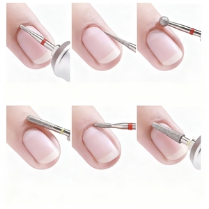 Brocas de Diamante para Uñas, Forma de Bola, para Remover Cutículas, Manicura Rusa, Calidad Superior, Suministros para Uñas OEM - Product Image 6