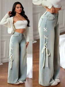 Surtido Mixto de Jeans para Mujer al por Mayor, Pantalones de Mezclilla de Algodón en Varios Colores y Tallas para Mayoristas de Ropa, Mezcla Aleatoria - Product Image 5
