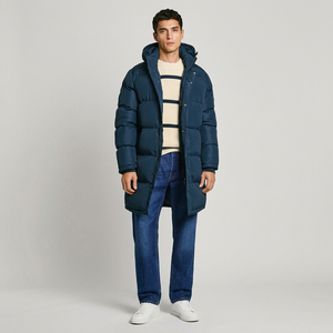 Veste d'hiver matelassée pour homme de haute qualité, personnalisée, avec tissu en toile respirant et à séchage rapide, coupe classique élégante - Product Image 1