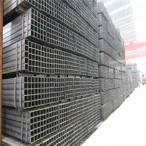 Размеры 20x30 30x60 50x75 50x100 75x100 черные металлические железные стальные прямоугольные Пустотелые Трубки - Product Image 3