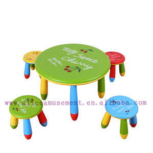 Tables et chaises en plastique <span class=keywords><strong>de</strong></span> couleur pour enfants, 12 pièces, pour l'entraînement et les marches - Product Image 2