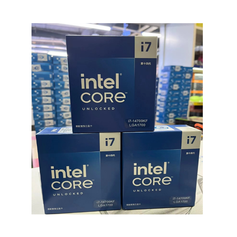 ボックスIntelCore i7-14700KFロック解除デスクトッププロセッサの真新しい