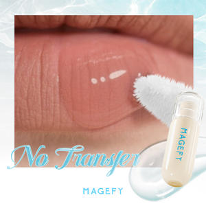 <span class=keywords><strong>MAGEFY</strong></span> Prêt à expédier en gros Gloss à lèvres transparent - Anti-transfert et repulpant, Gloss brillant - Product Image 5