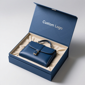 Caja de Regalo Rígida Personalizada de Alta Calidad para Bolsos, Diseño de Lujo, Empaque Rígido Magnético para Accesorios de Moda - Product Image 2