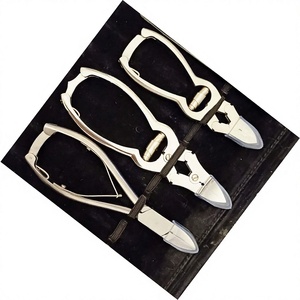Tronchesino per Unghie in Acciaio Inossidabile di Alta Qualità, per Unghie <span class=keywords><strong>Incarnite</strong></span>, con Manico Lungo e Apertura Larga della Bocca - Product Image 1