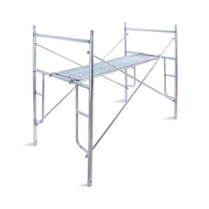 Échafaudage en H 1219 Mason Walkthrough thermolaqué pour la construction, moules en silicone, support de plateforme A/H Frame CN TIA 42mm JET - Product Image 4
