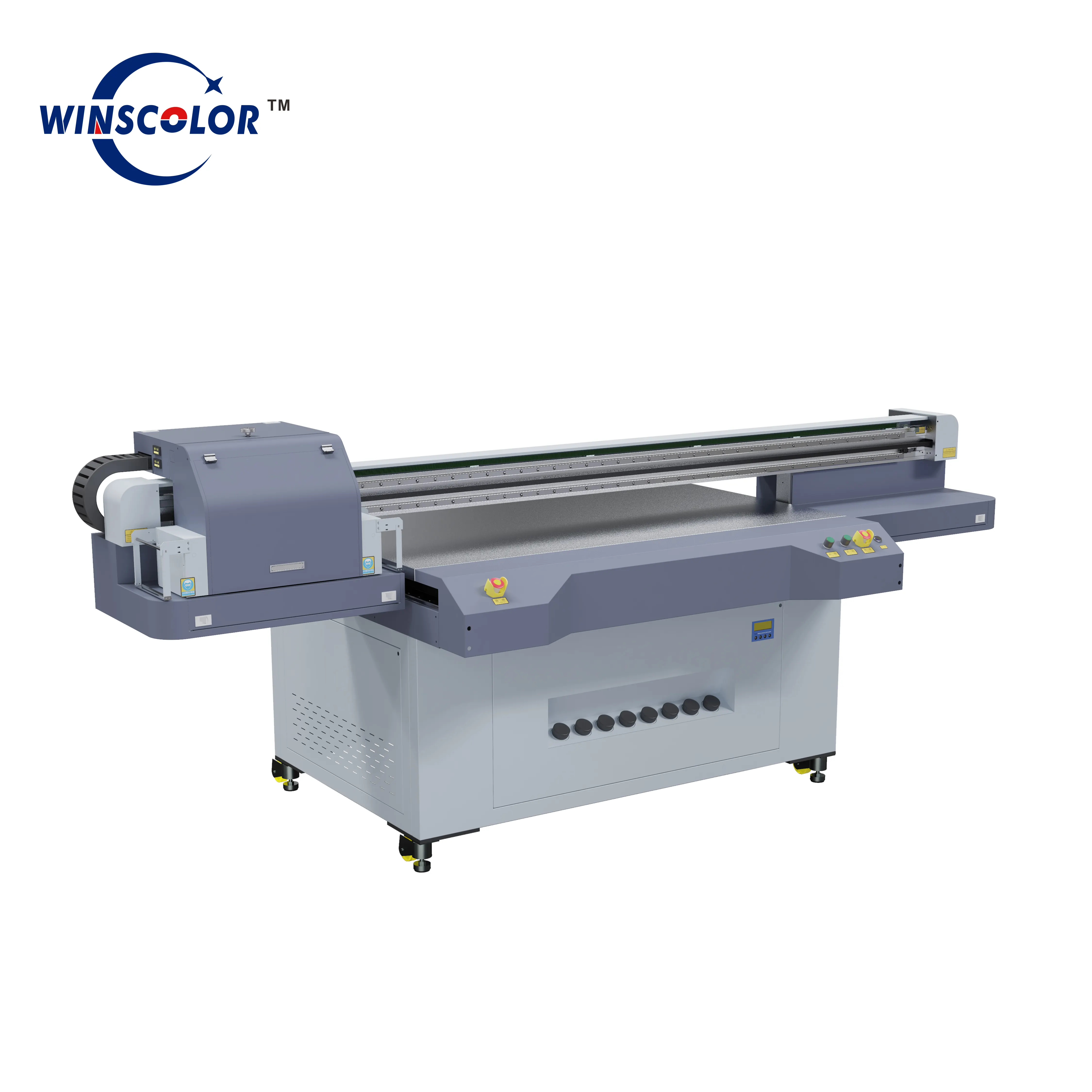 Impresora plana YC 1610 UV, máquina de impresión de señal de carretera de gran formato