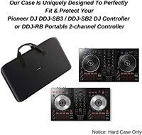 OEM Eva adapté au contrôleur Pioneer DJ DDJ-SB3 / DDJ-SB2 DJ / DDJ-400 ou DDJ-RB sac de rangement portable à deux canaux pour contrôleur