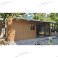 Maison Modulaire Préfabriquée Extérieure Minimaliste de Luxe Compacte, Cabine Capsule Moderne Écologique, Hôtel Détachable Étanche